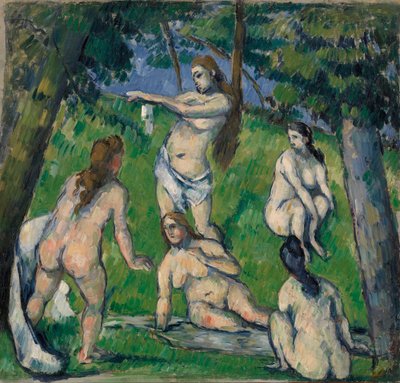 Five Bathers by Paul Cézanne
